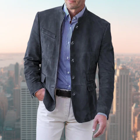 Classic button-down jacket for men - product image 4