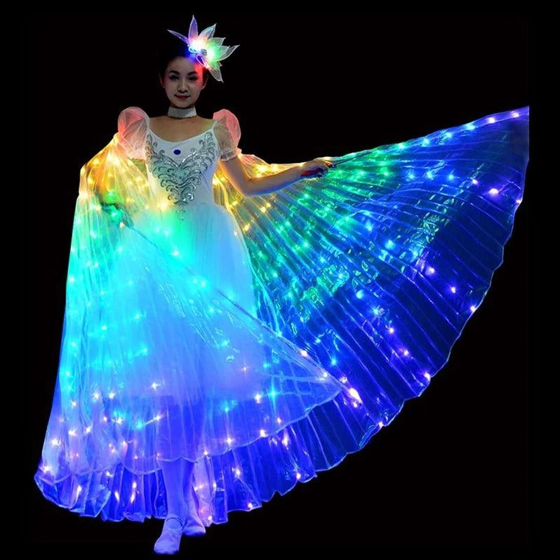 LED Fluorescent Butterfly Wings - product detail 8