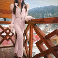 Stylish Winter Casual Snowboard Ski Suit With Zipper For Women - product image 1