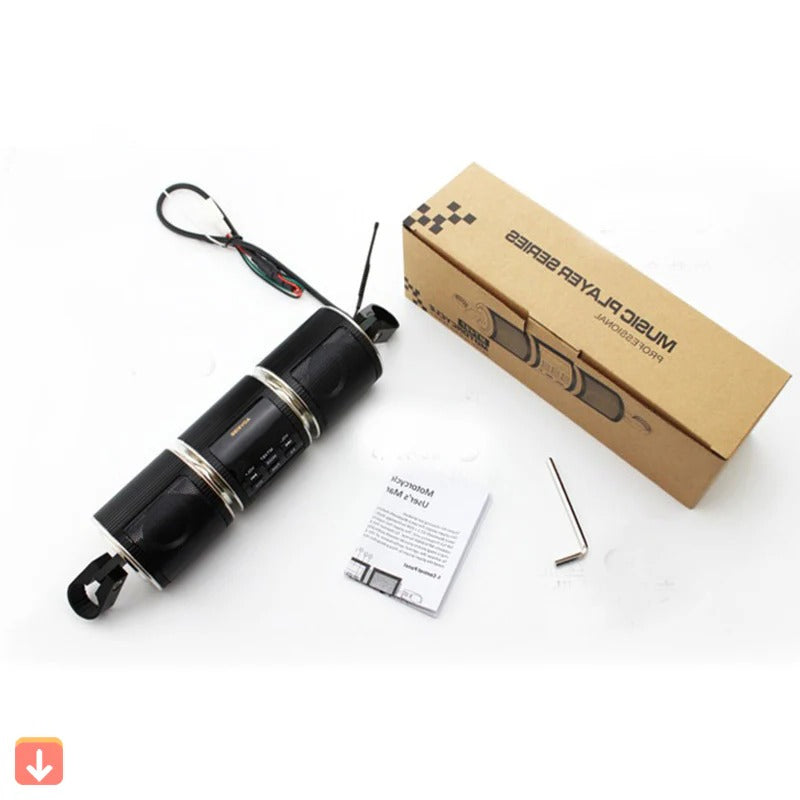 Motorcycle Bluetooth Speaker with FM Radio - product detail 7