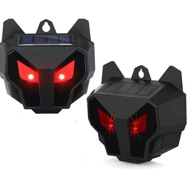NOMOVA Solar Powered Outdoor Nocturnal Animal Repeller 2PCS
