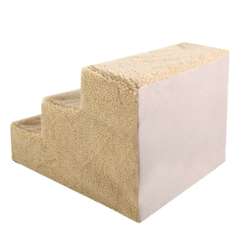3 Step Portable Dog Stairs For Tall Bed - product detail 5