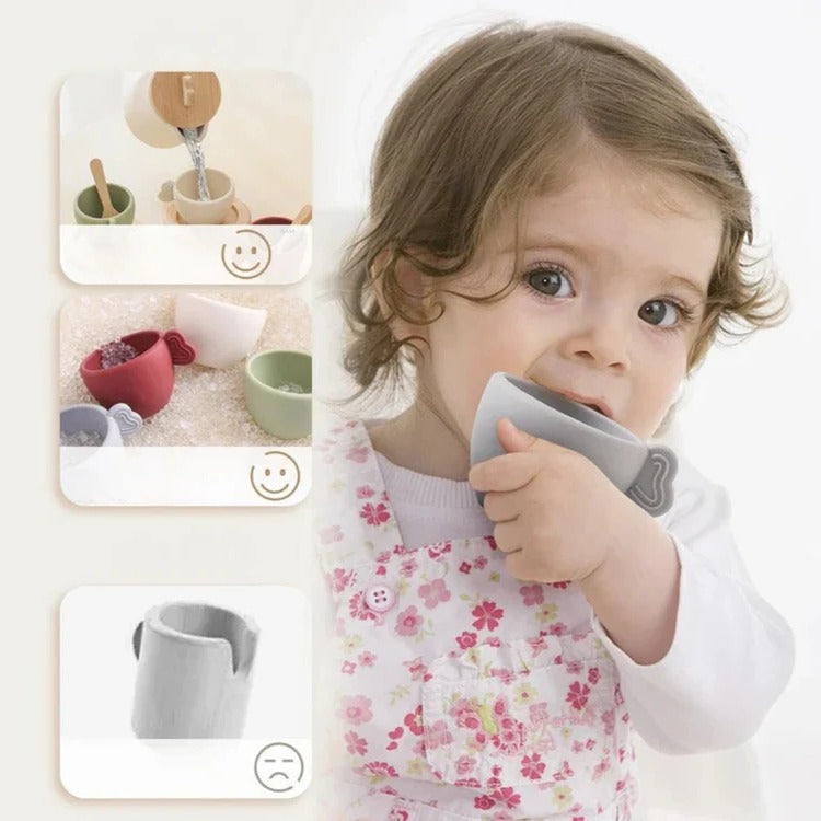 Children’s Pretend Afternoon Tea Set With Tray - product detail 2