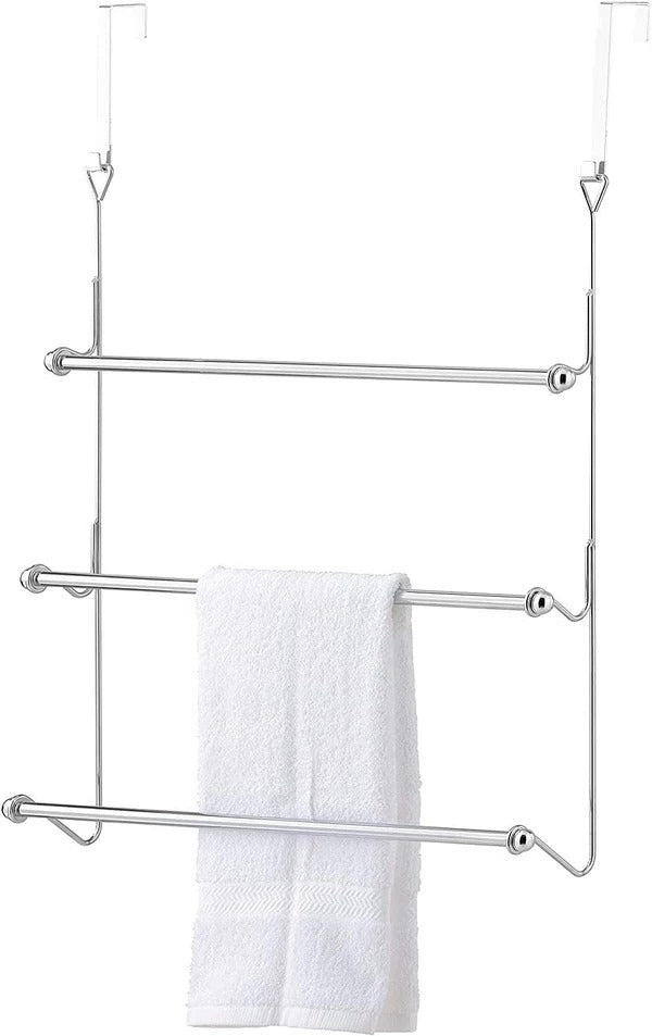 Over The Door Bathroom Towel Bar Rack Holder - product detail 4