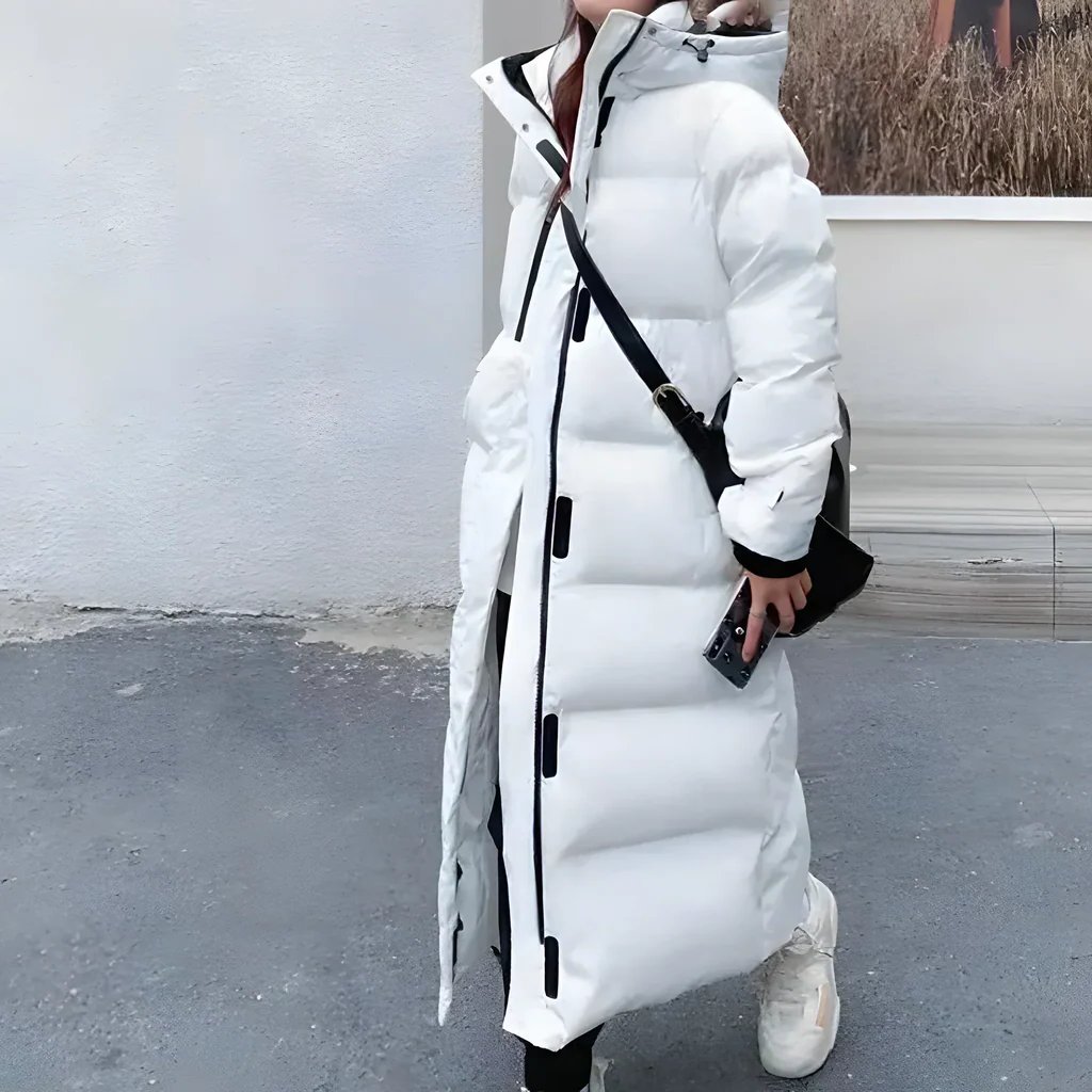 Fashionable and windproof long jacket - product image 2