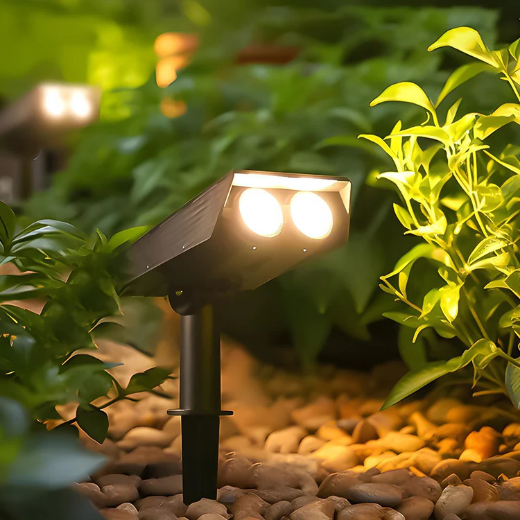 Waterproof LED Solar Multi-zoom Spot Light Landscape Lighting RGB - product image 4