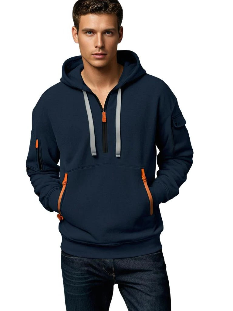 Men's Hoodie With Style and Comfort - product detail 3