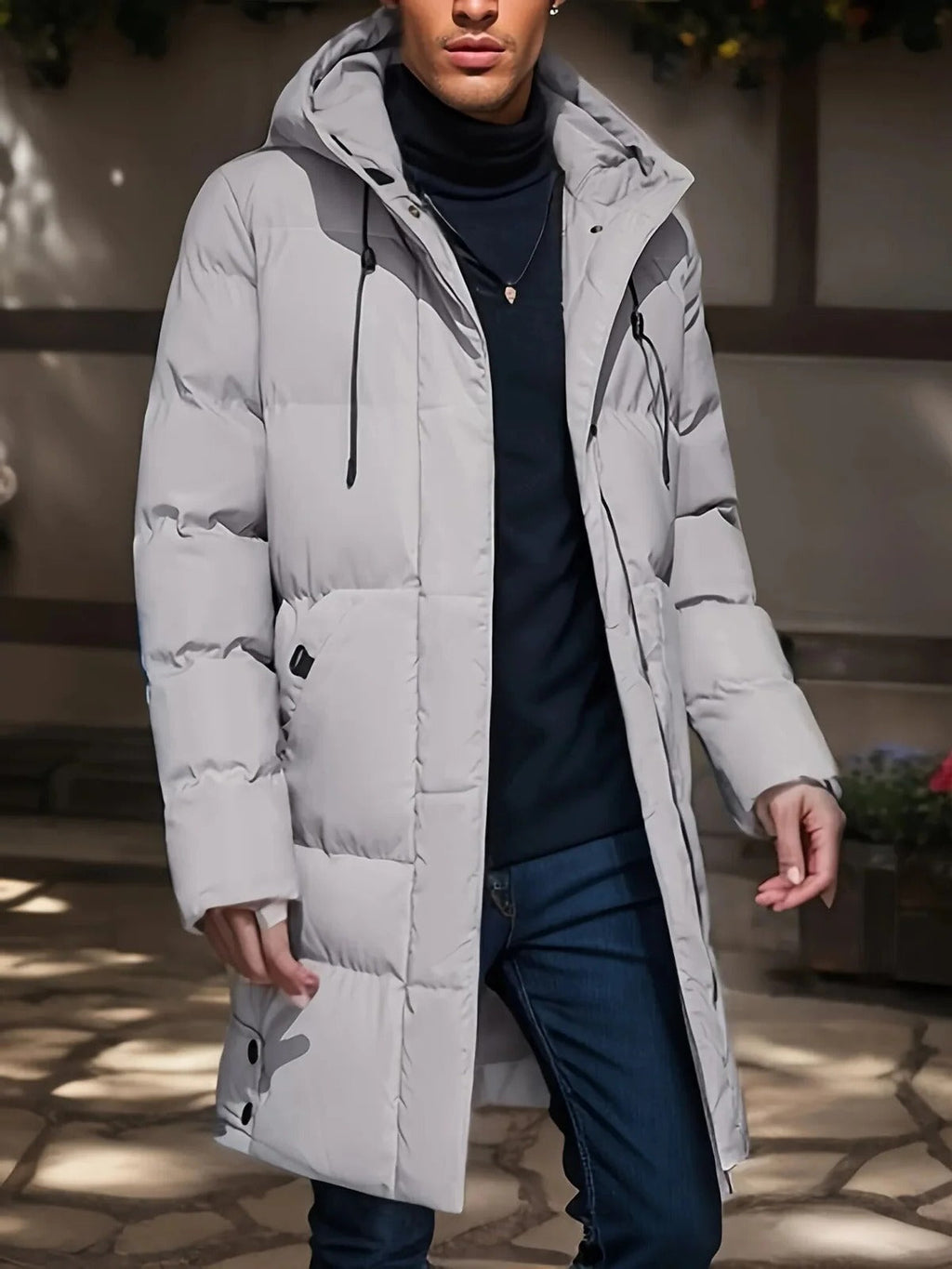 Long Winter Jacket for Men - Waterproof and Warm - product image 1
