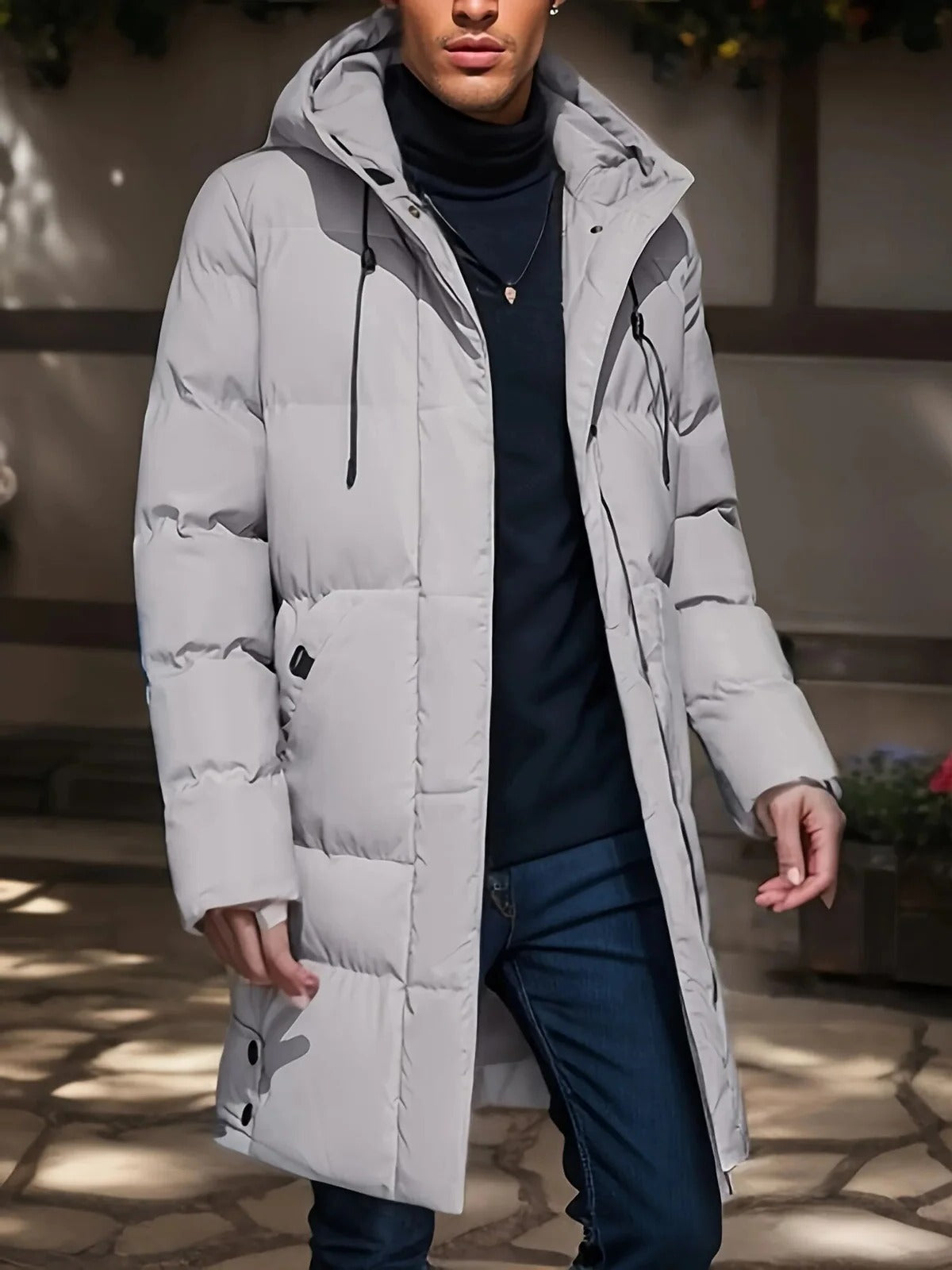 Long Winter Jacket for Men - Waterproof and Warm - product image 1