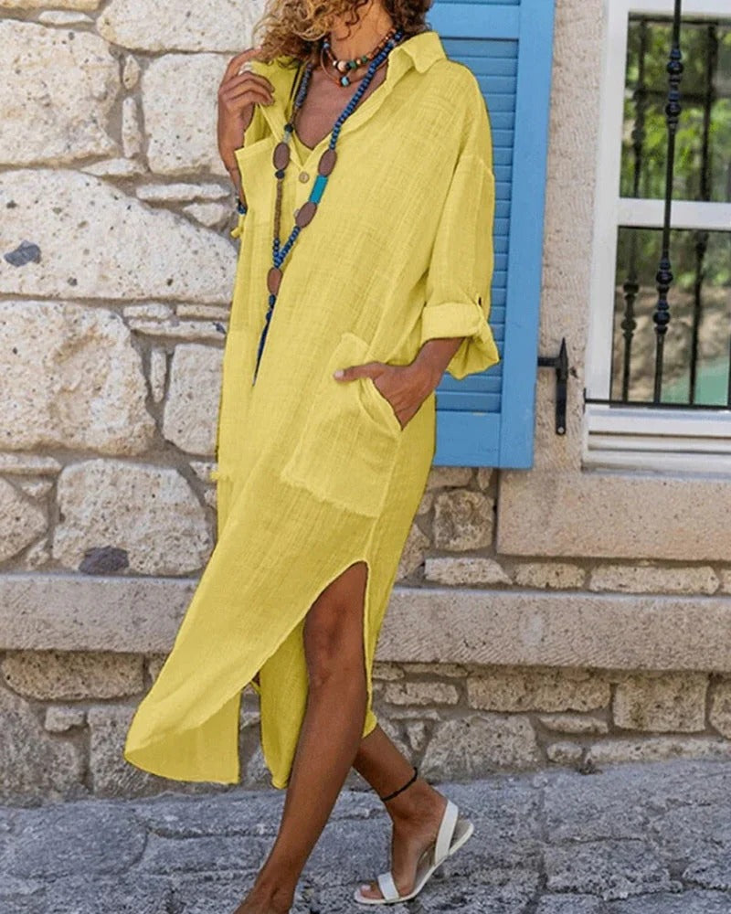 Women's Linen Dress - product image 2