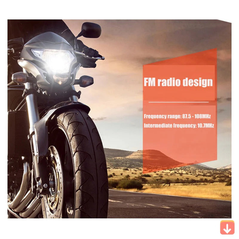 Motorcycle Bluetooth Speaker with FM Radio - product detail 6