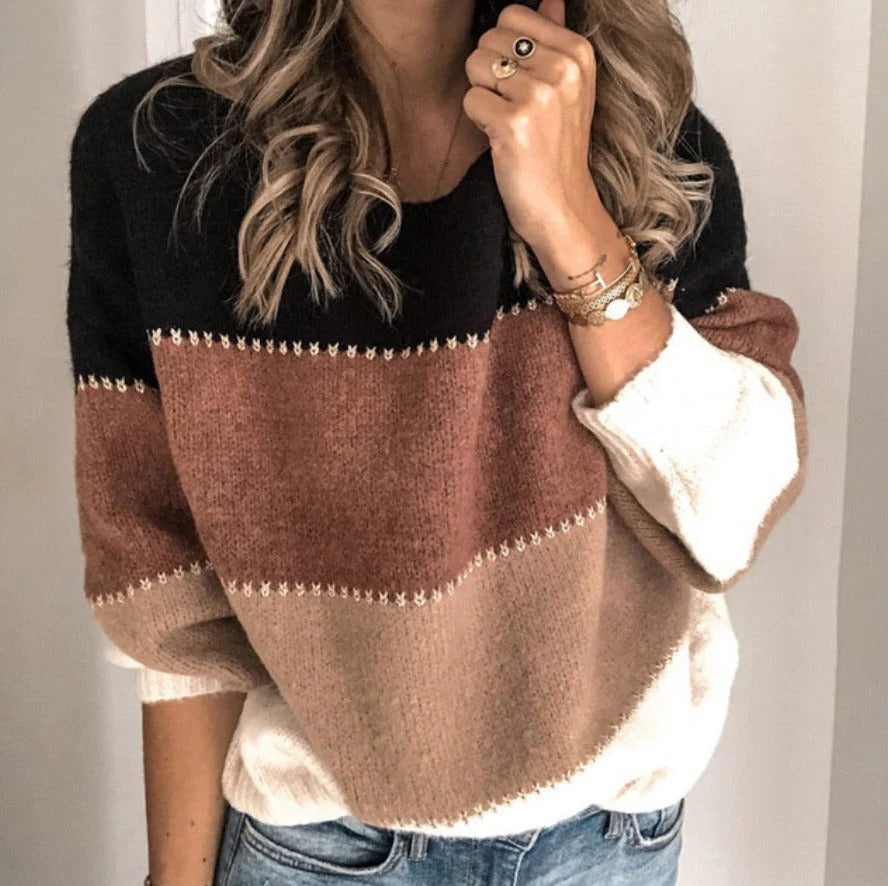 Striped Cashmere Sweater In Colors - product image 3