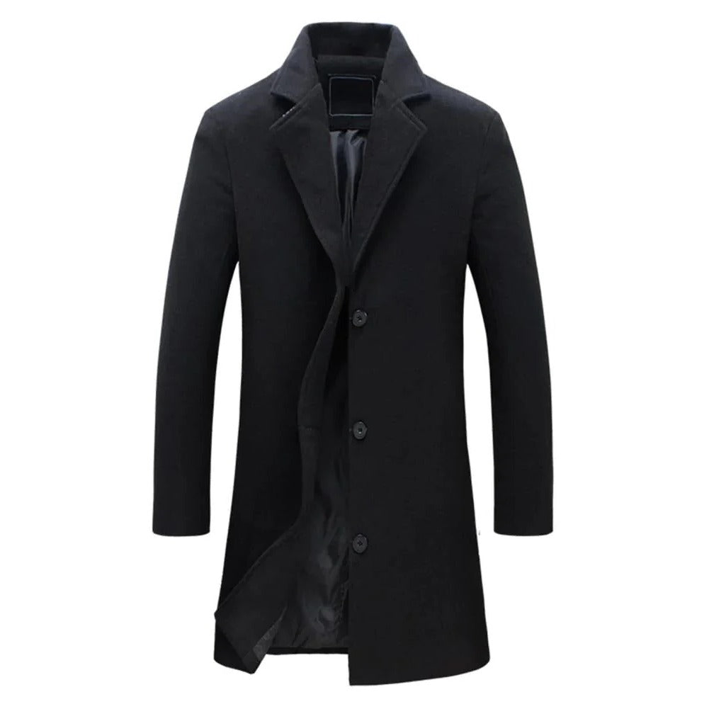 Long Winter Coat For Men - product detail 2
