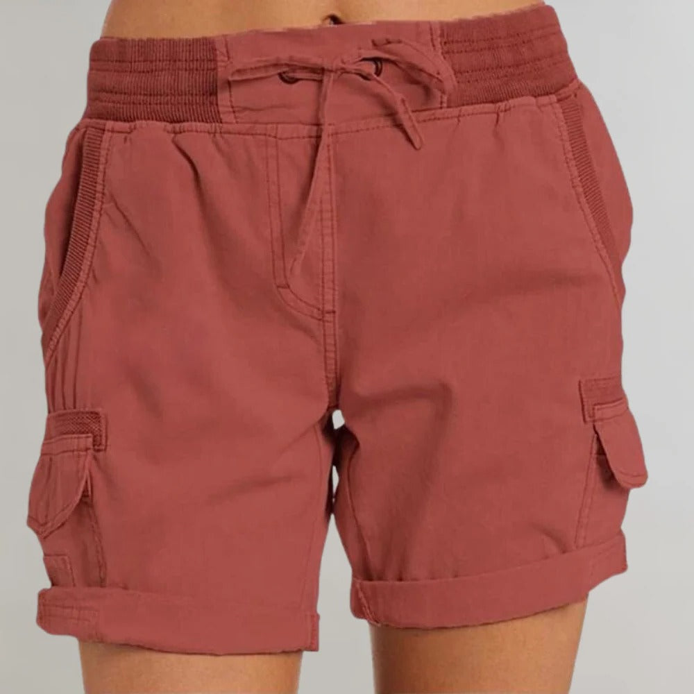 Women's High Waisted Shorts - product detail 2