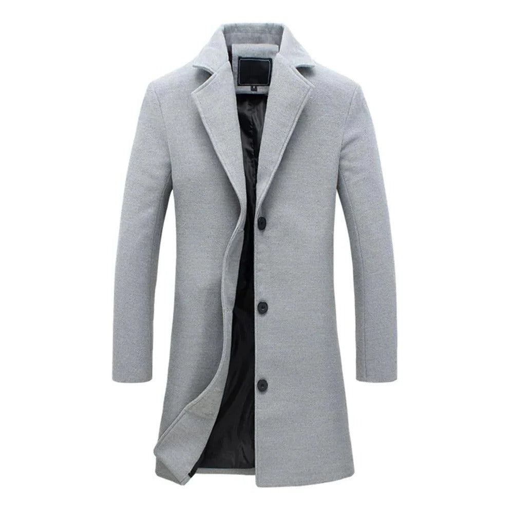 Long Winter Coat For Men - product detail 3