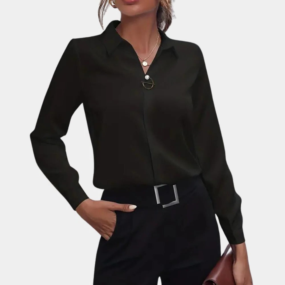 NOMOVA Elegant Plain Ladies Blouse