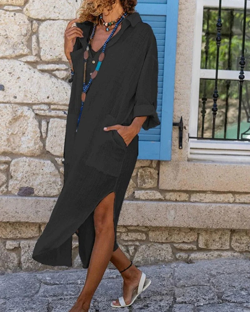 Women's Linen Dress - product image 4