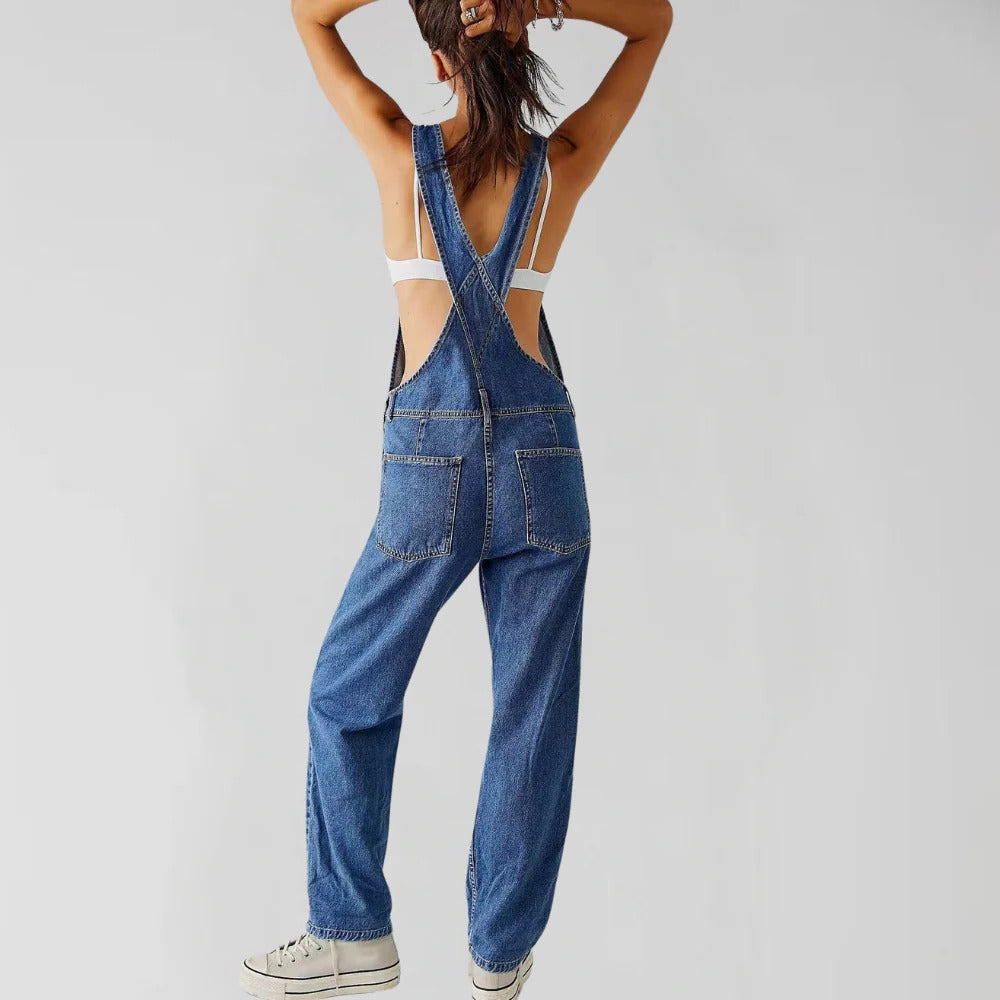 Trendy Denim Jumpsuit for women - product detail 5