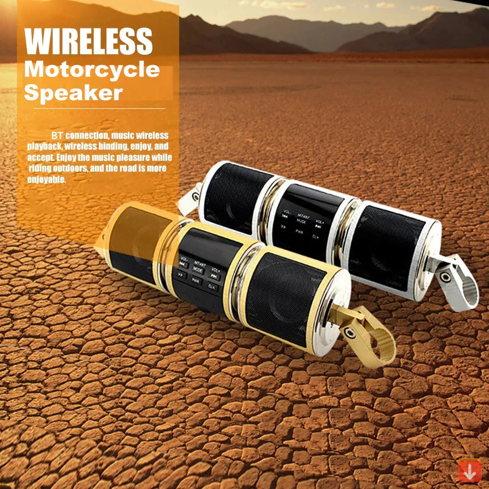 Motorcycle Bluetooth Speaker with FM Radio - product detail 4
