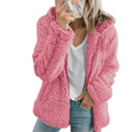 Elegant Bear Teddy Fur Coat: Soft Fleece Coat with Pockets and Zipper - product image 1
