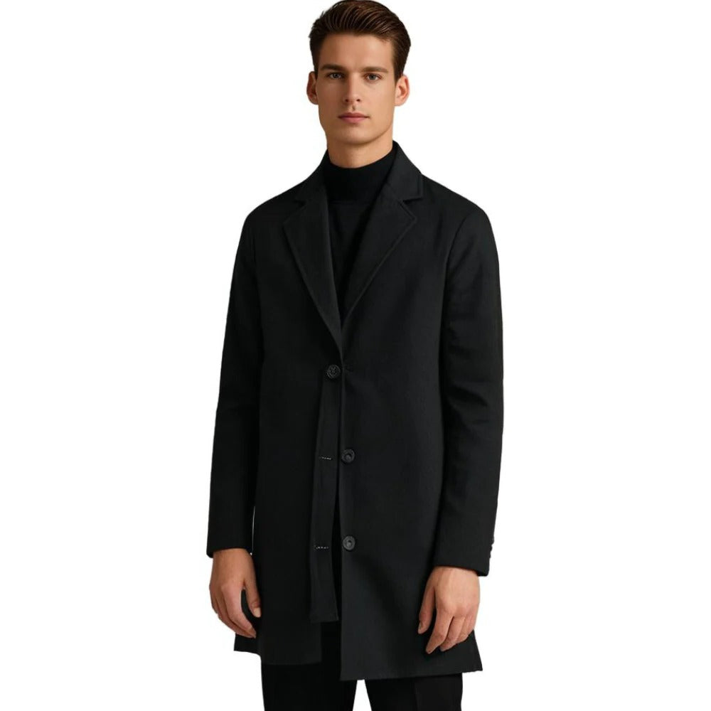Long Winter Coat For Men - product detail 5
