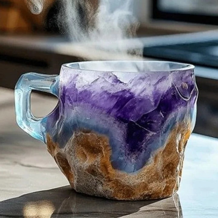 Mineral Crystal Coffee Mugs - product detail 4
