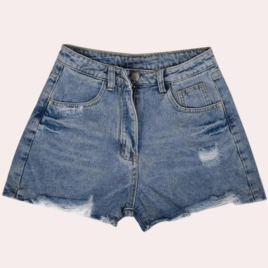 Trendy Denim Shorts for Women - product detail 3