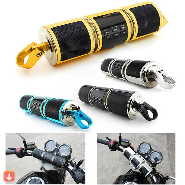 Motorcycle Bluetooth Speaker with FM Radio - product detail 2