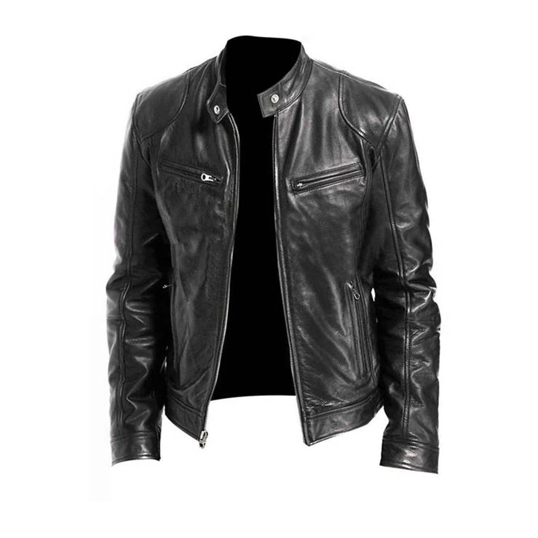 Men's leather jacket - product image 1