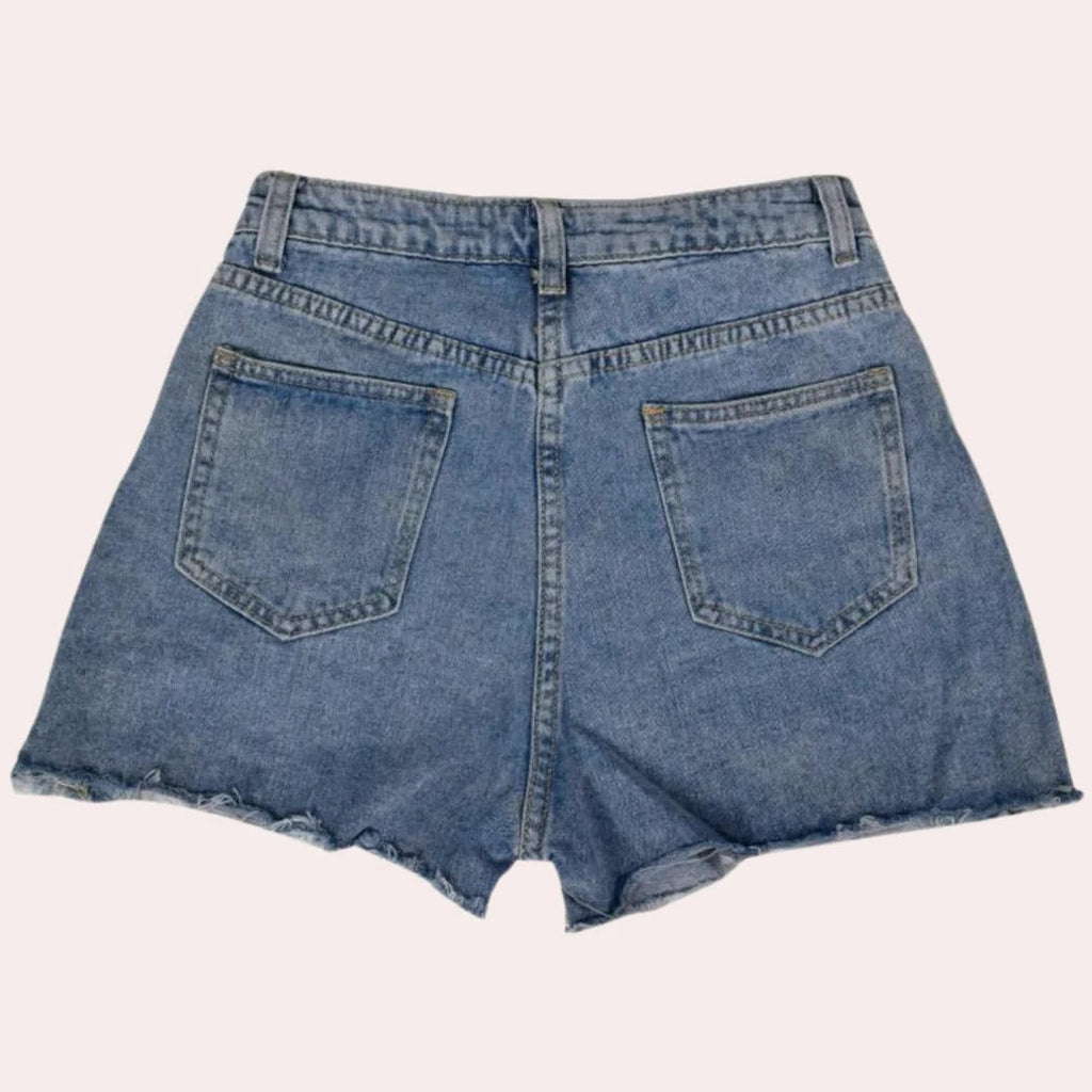 Trendy Denim Shorts for Women - product detail 5
