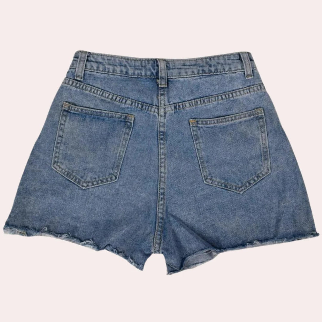 Trendy Denim Shorts for Women - product detail 5