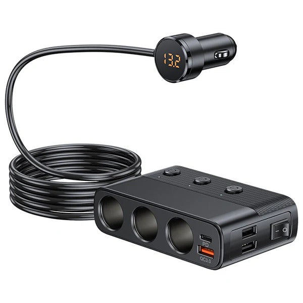 NOMOVA 7-in-1 Car Cigarette Lighter Adapter