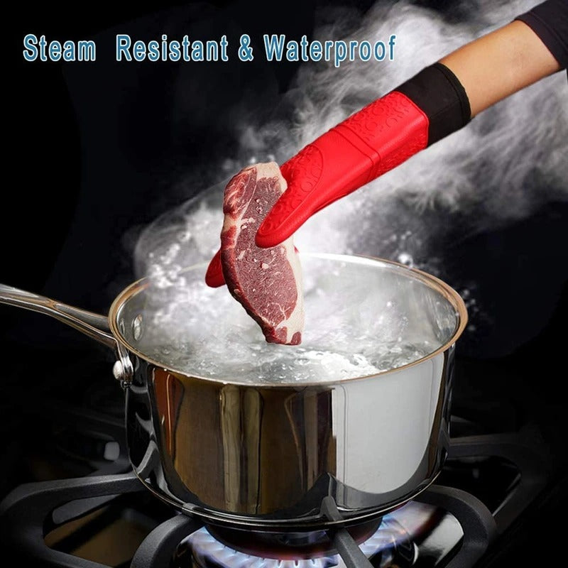 Heat-Resistant Oven Gloves - product detail 6