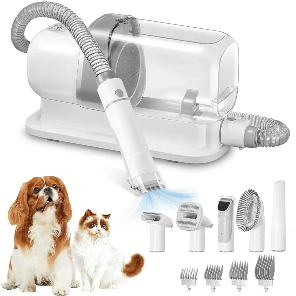 Low-Noise Dog Grooming Vacuum with Full Pet Hair Clippers - product detail 2