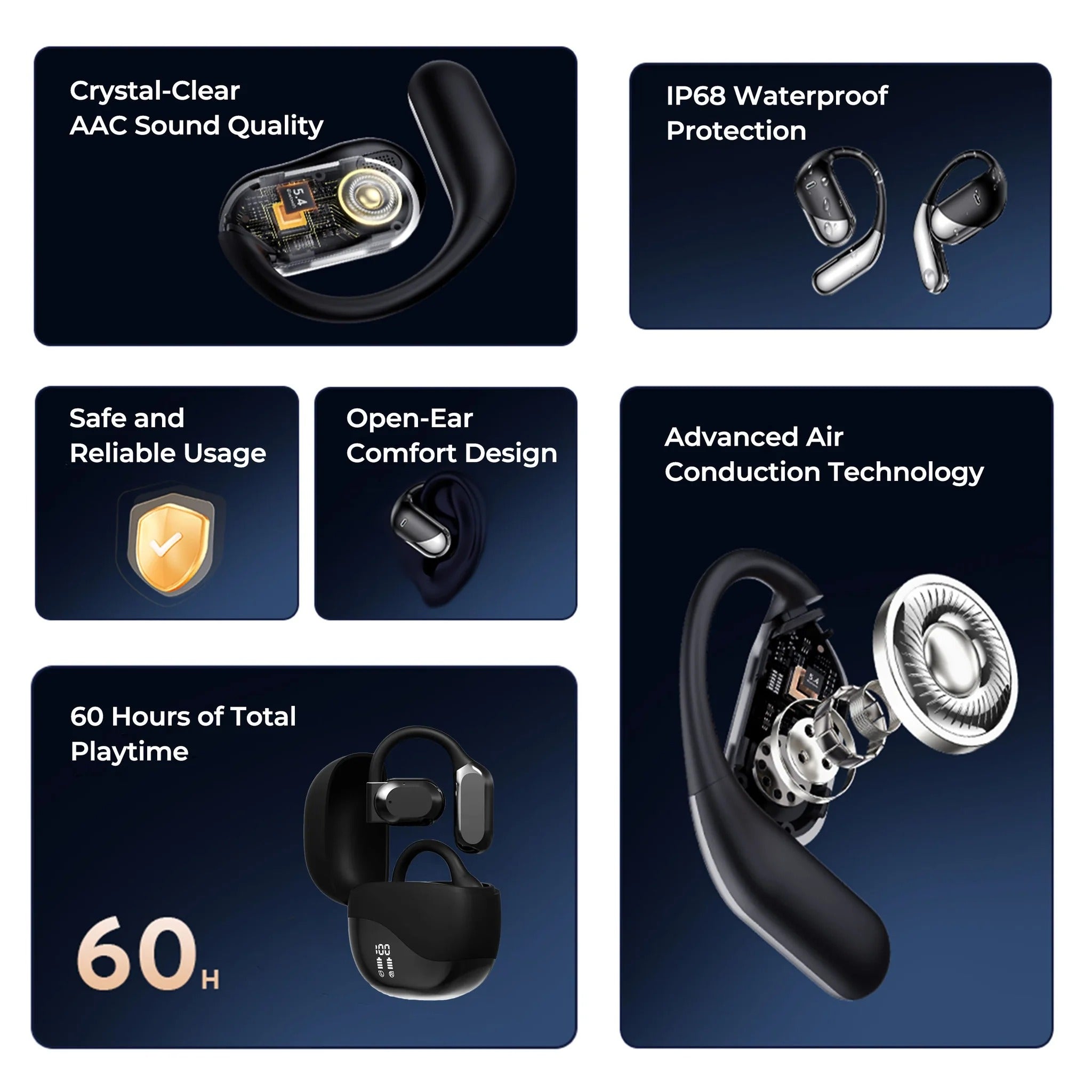 Smart Translation Earbuds - product detail 11