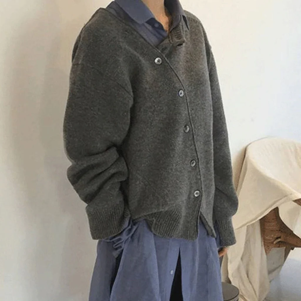 Cashmere Jacket With Button Details - product image 5