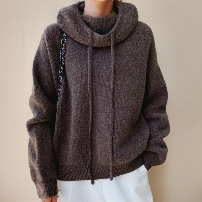Turtleneck Sweater Made of Merino Wool for Women - product image 3