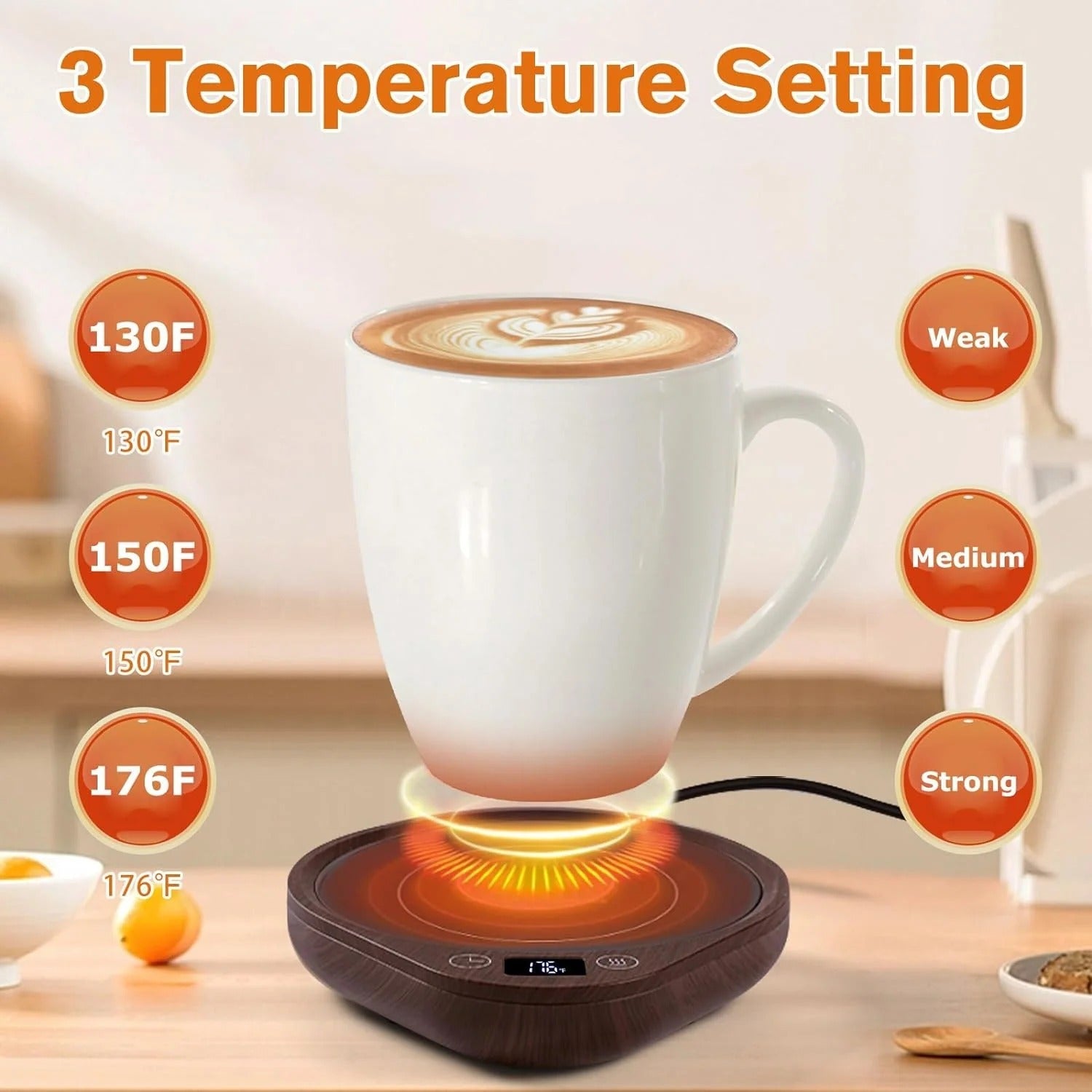 Coffee Mug Warmer Set - product detail 3