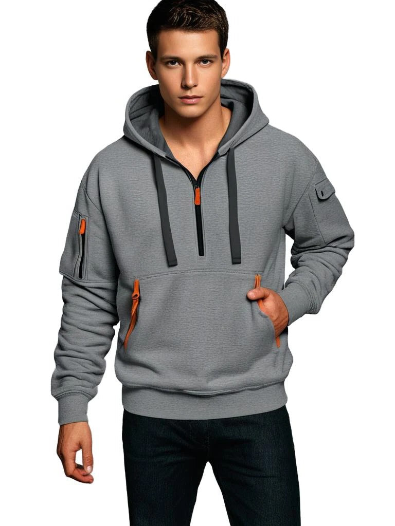 Men's Hoodie With Style and Comfort - product detail 4