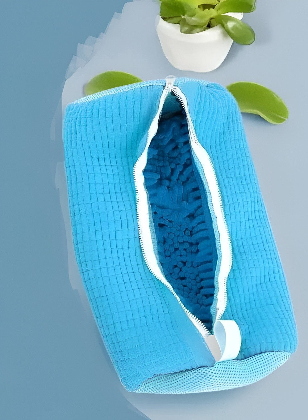 Reusable Shoe Laundry Cleaning Bag - Zippered Wash Bag - product detail 6