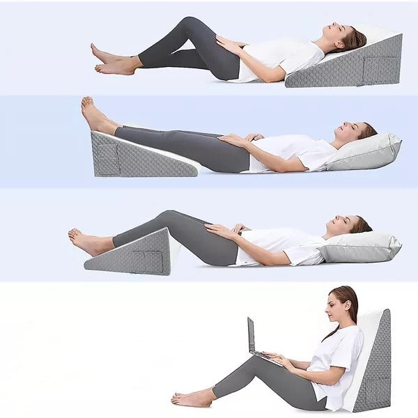 Triangle Memory Foam Wedge Pillow for Sleeping - product detail 5