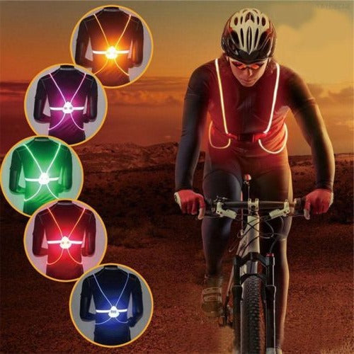 360 Reflective LED Flash Night Vest - product image 7