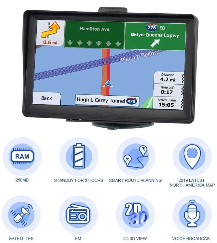 7" GPS Navigation System - product detail 3