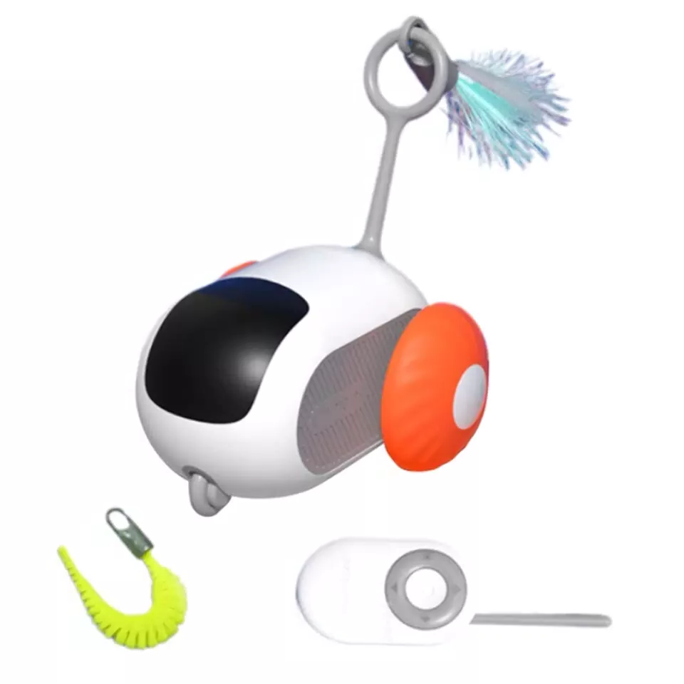 Smart Pet Sports Car Toy - Remote Control Interactive Cat Toy USB Charging - product image 2