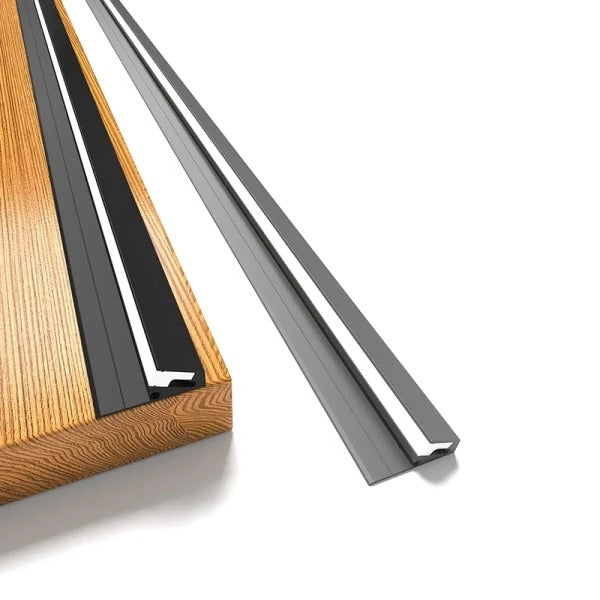 45 Degree LED Under Cabinet Lighting Bars Invisible Ultra Thin Strips - product image 1