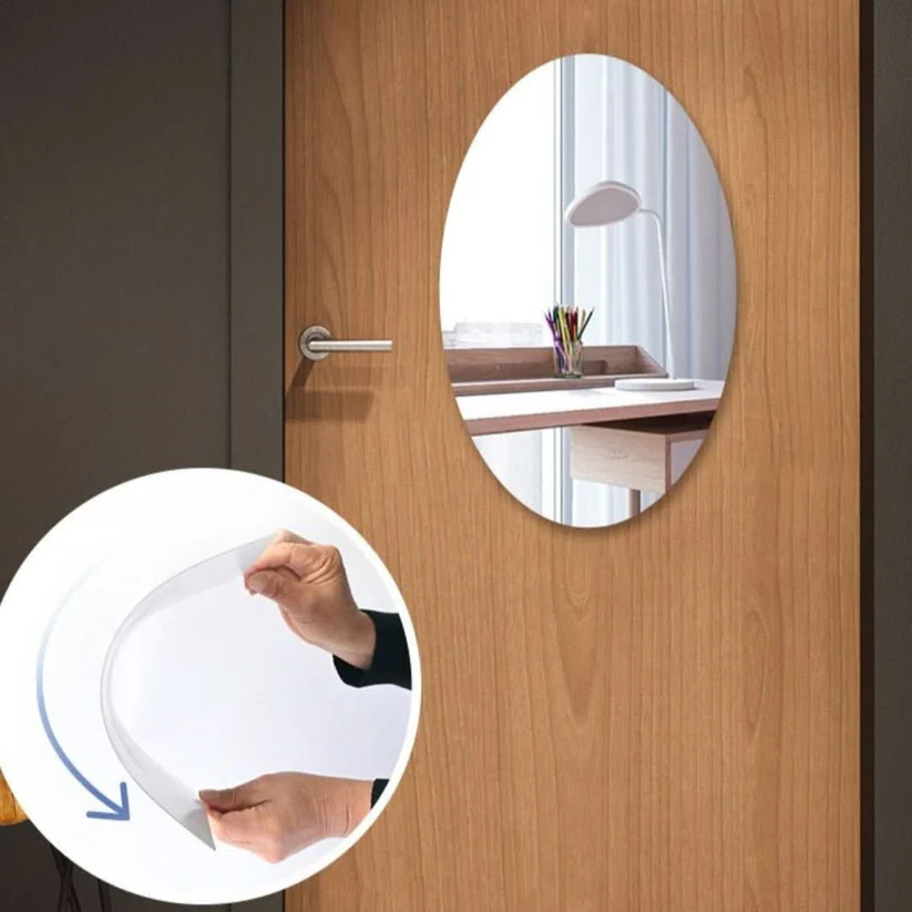 Adhesive Mirror | Oval Shape - product image 1