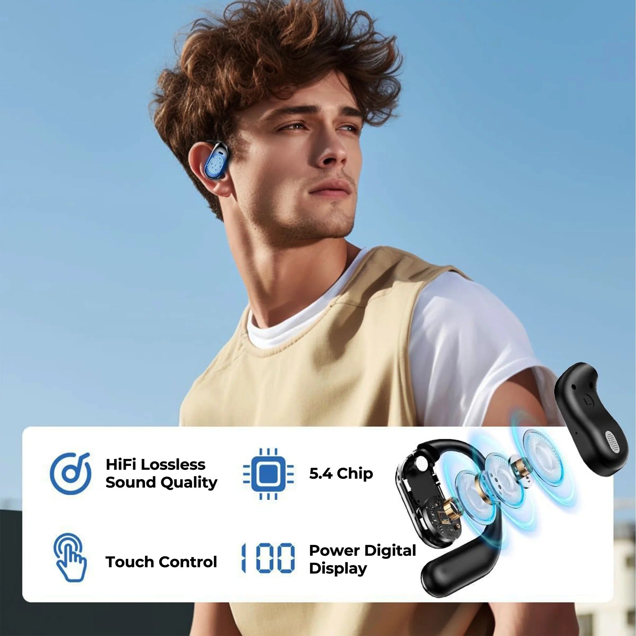 Smart Translation Earbuds - product detail 10