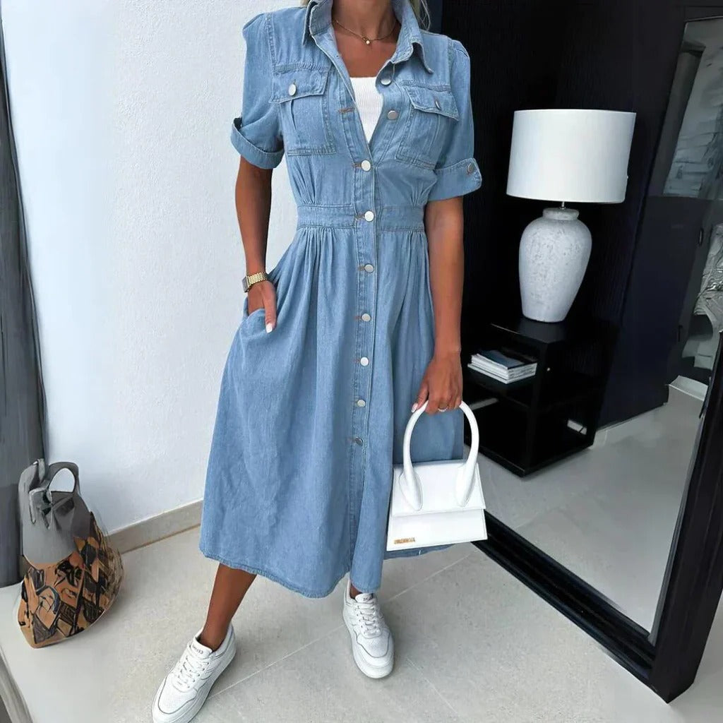 Trendy Denim Dress - product image 1