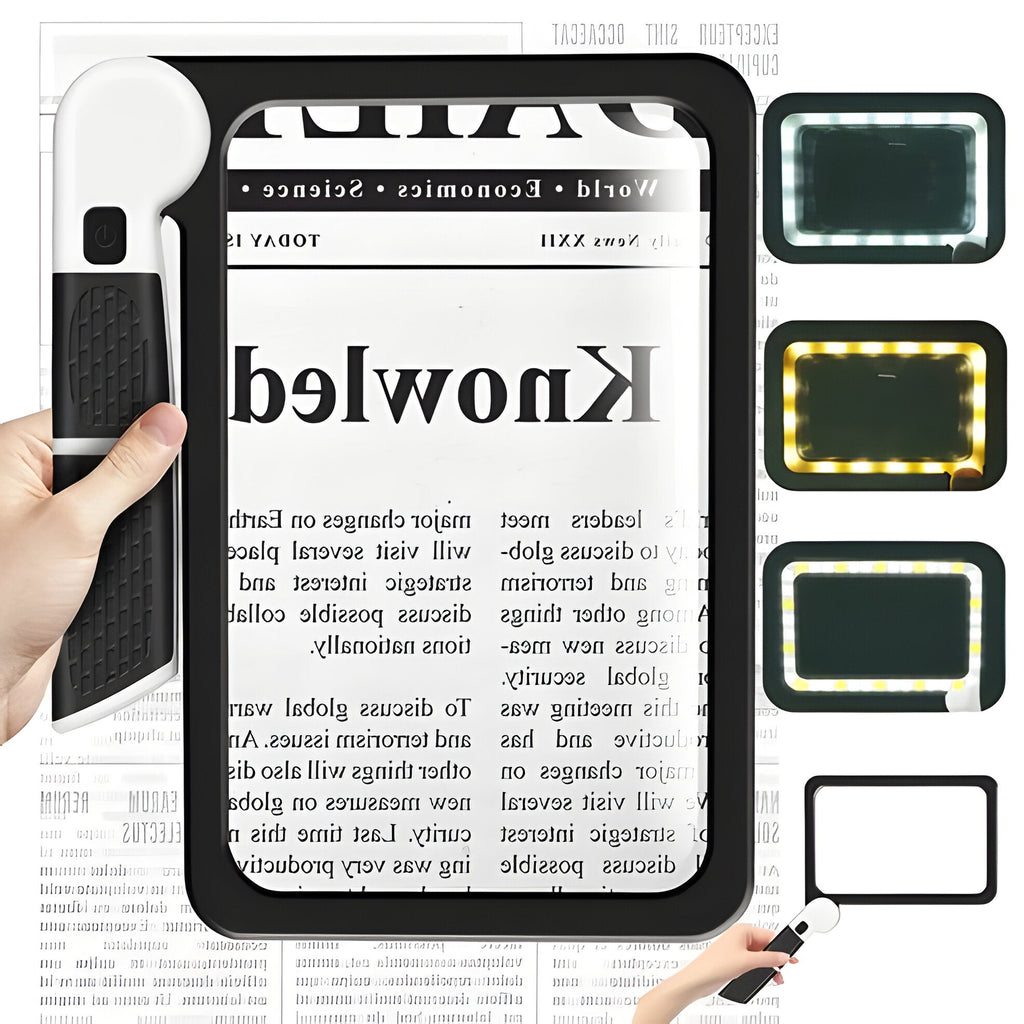 Foldable LED Magnifying Glass - product detail 4