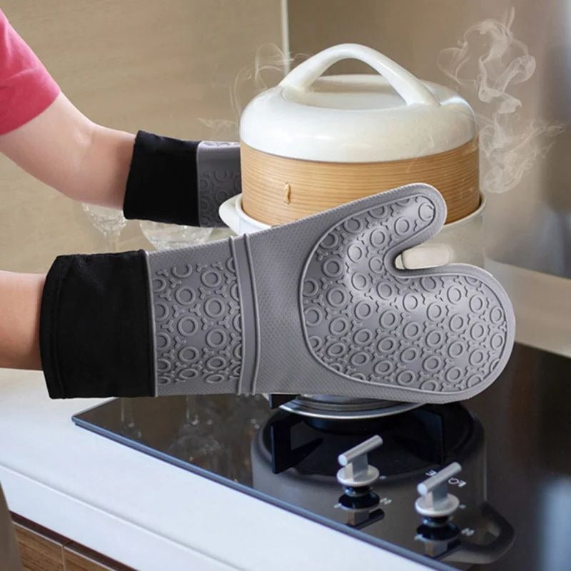 Heat-Resistant Oven Gloves - product detail 5